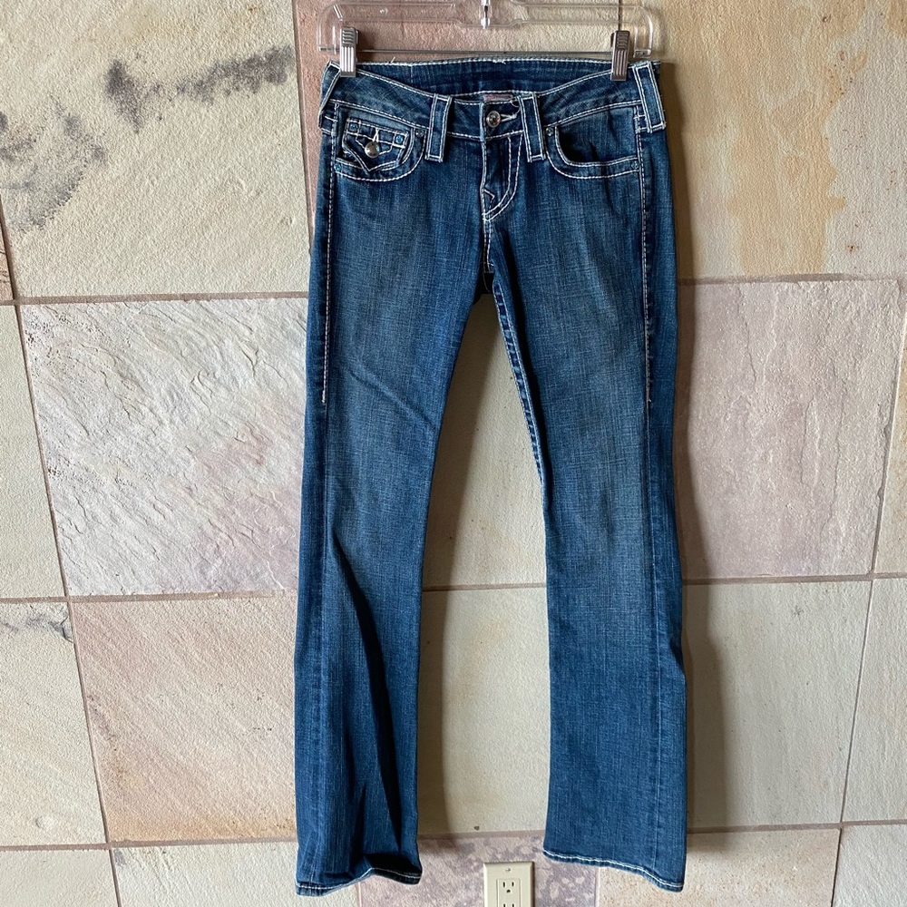 True Religion Becky Big T Aqua 24